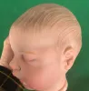 Bebekler npk 22 inç yeniden doğmuş bebek kiti yakut uyku bebek zaten bitmemiş bebek parçaları boyalı boyalı