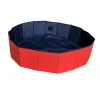 Fraldas produtos de limpeza de animais de estimação PVC Red Dog and Cat Universal dobring Pool e Bathtub Plastic Múltiplos cores disponíveis