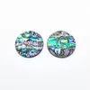 Llegada 35 mm 30pcs acrílico con encanto redondo de carcasa para hallazgos de joyas/aretes Diy PartsJewelry Hallazgos Componentes 240416