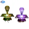 Players Dc12v Illuminated Joystick Light Oval Topball Colorful Led Prevent Ball Loss Arcade Hunter Game Mini Crane Claw Vending Machine