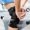 Pads 1 stcs mannen vrouwen kniesteun brace verstelbare open patella knie pad protector guard voor gym workout sportartritis gewrichtspijn