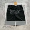 Dames shorts y2k dames streetwear -rijbroek spider cobweb Koreaanse Harajuku denim hiphop korte broek grunge Bermudas jeans mannen kleding 240