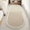 Carpets ovales longues tapis de chambre à coucher tapis de chevet de chambre à coucher