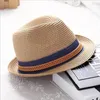 Beretti 2024 Fashion Design di alta qualità Casualmente Panama Straw Cap jazz Cap genitore Summer Women Hats Beach Beach