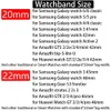 Watch Pasme Samsung Galaxy Watch 6 Pasek 4/5/pro/klasyczny/44 mm 40 mm Gerar S3 Pierścień magnetyczny Corea Bransoletka Huawei GT 2E 3 240424