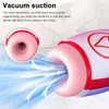 Masturbadores de succión automáticos para hombres Vibra real Vibrator Masturbación Masturbación Copa de coño de bolsillo Sexo Sexo Adult 18