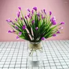 Decorative Flowers Artificial Mini Calla With Green Leaf Lily Aquatic Plants Home Decoration Flower Wedding Decor