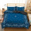 sets Paisley Bandanna Printpolyester Duvet Flowers Abstract Bedding Set Bedroom Decor Comforter Cover Single Double King Bedclothes