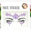 Tattoo Transfer New 3d Rhinestones for Face Festival Makeup Crystals Adhesive Glitters for The Face Gems Jewelry Diamond Sticker Bright Face 240426