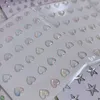 Tattoo overdracht Diy Face Stickers Rhinestones Face Jewels wenkbrauwstickers Glitter diamantmake make -up tijdelijke tattoo party body art tatoeages 240427