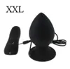 Super Big Size 7 Modo Vibrante Conectual de silicona Butt Vibrator Anal grande En Gran Anal Anal, Toys Erotic Toys Sex Products MX1912192968933