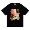 Designer Mens T Shirt Rhude Fashion Märke Kort ärmkvinnor Summer Leisure T-shirt Par Hip Hop Short Sleeved T-shirt S-XL