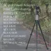 アダプターUSB NPFW50ダミーバッテリーACPW20 DC Coupler Power Adapter for Sony Alpha A7 A7S A7R A7R A6400 A6000 A6500 A6100 A6300 ZVE10