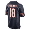 18 Caleb Williams 58 Roquan Smith 12 Allen Robinson 11 Darnell Mooney 40 Gale Sayers 49 Tremaine Edmunds 9 Jaquan Brisker 50 Mike Singletary voetbaljerseys