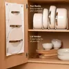 Kookgerei sets anti -aanbak keramische set (12 -delige) potten pannen deksels en keukenopslag - niet giftige oven veilig compatibel met