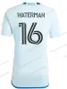 2023 2024 CF Kit de Jerseys de futebol de Montreal Maillot Jerseys 23/24 Camisa de futebol Casa Casa Blue Light Royal Away Men Uniforme Wanyama Piette Miljev Duke Brault-Guillard Binks