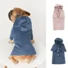 Vêtements pour chien unisexe cohésion confortable en manteau de chiot animal de compagnie à deux pattes