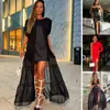 Casual Dresses 2024 Long Elegant Women Dress Solid Color Evening Party Clothes Maxi Prom Gowns Fashion Female Beachwear Banquet