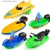 Sable Player Water Speed ​​Speed ​​Boat Ship Wind Up Toy Bath Toys Toys Douche Flotter dans l'eau Childrens Classic Toys Winter Toys Q240426