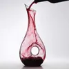 Bar Tools Handmade lead-free crystal glass snail shaped grape wine bottle decoration wine bottle service wine bottle beverage equipment 240426