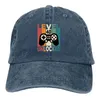 Ballkappen Level 40 freigeschaltet 40. Geburtstag Klassiker Baseball Cap Men Hats Women Visor Schutz Snapback Gamer Gaming Controller