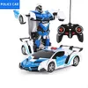 Robôs de transformação de carros de carro RC elétrico/RC Modelo de carro esportivo Drift Drift Toy Transformation Carro de Natal Presente de Natal