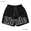 Rhude Fifth Men Sets Pantalones de chándal sueltos y cómodos será popular 2024 Nuevo diseñador Summer Mens Gym Shorts Pantalones de moda Modos de moda Swimwear 242