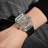 WLISTH Men's Watch Large Dial Fully Automatic Mechanical Watch Night Glow Waterproof Hollow Men's Watch Men's Watch