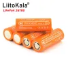 Liitokala lii-40e3.2v 26700 4000mah lifepo4 batterie rechargeable pour les microphones légers solaires légers au lieu de 26650