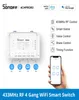 Sonoff 4ChPor3 4 Gang Intelligent Wireless RF Control Control Module Breaker WiFi Smart Light Switch funziona con il controller RM433 tramite EWE7627466