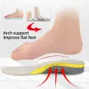 Sets Premium Orthotic Gel Insoles Orthopedic Flat Foot Health Sole Pad for Shoes Insert Arch Support Pad for Plantar Fasciitis Unisex