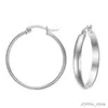 Stud Stainless Steel Fashion Flat Hoop Earrings Geometric Big Circle Wide Earrings for Women Brincos Punk Jewelry Boucles doreilles