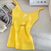 7 Farben Courreves T Shirt Design Letter Sticked Gurt Summer New Vielseitig Tanktop Slim Fit Asian Size S-L