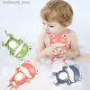 Sable Player Water Fun Childrens Nouvelle baignoire Chaîne de jouet de jouet après baignade Little Frog Baby Bathtub mignon autocollant Animal Touet Cadeau Baignoire Toy Enfants Q240426