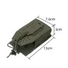 Sacs Toptacpro Tactical Mini Radio Pouche MOLLE MOLLE WAKIETALKIE Interphone Pouch Duty Tactical MOLLE TOL TOL SCHECH 8524