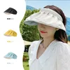 Anti-Uv Summer Face Covering plage Sun Sun Cycling Top Top Sun Sun Dy Som de style Soft Solet Protection du soleil