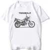 T-shirts voor heren 2023 GS Adventure Transalp XL750 Motorcycle Rider T-shirt Nieuwe Summing Men Korte Slve Moto Sport Boy Casual White Ts Riding Top T240425