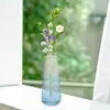 Vasi vasi di fiori in vetro redazione di contenitori trasparente per il dormitorio del dormitorio