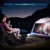 Projectors WIFI Projector 720P 4K Portable MINI Projector TV Home Theater Cinema HDMI Support Android 1080P For SAMSUNG Mobile Phone