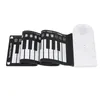 49 Keys Digital tangentbord Flexibel Roll Up Piano Loud Speaker Electronic Hand Roll Piano Keyboard Instrument Gift for Music Lover