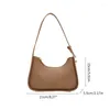 Totes Stylish And Durable PU Shoulder Bag Solid Handbag Perfect For Outdoor Activities