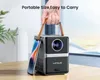 Projectors P61 Portable Projector 8000Lumens 5G WiFi Bluetooth Theater Projector Support Full HD 1080P Display Home Cinema Projector