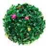 Dekoracyjne kwiaty kulowe kulki Kulki Kulki Symulowane Symulowane topiarne zewnętrzne rośliny sztuczne sufit ozdoby plastikowe plastikowe