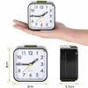 Relojes de mesa de escritorio Analógicos relojes de alarma silenciosos