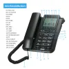 アクセサリー2line Digital Corded Telephone Desk Landline Landline Supportサポート