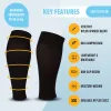 Lasapparatuur S7XL Knee High Brace Medical Compress Stocks Firm Support 2030 mmHg Varicose Venes Stovepipe Sock Unisex Therapeutic Leg Brace