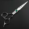 Tesoura de cabelo VG10 cabeleireiro profissional de 6 polegadas cabeleireiro Q240426