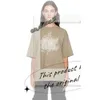 Akne Stüdyo Tasarımcı Tişörtler Erkek Kadın Stüdyoları Tişörtler Gevşek Tees Üstler Adam Rahat Gömlek Sokak Giyim Kollu Polos Tshirts Boyut S-XL Saf Pamuk Üst 501