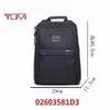 Mens designer Alpha Fashionable Simple Daily Commuting man nylon Computer Backpack travelling laptop bag high quality