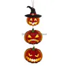 Andere feestelijke feestartikelen Happy Halloween Ornaments Boo Pumpkin Door Treat of Trick Pendant for Diy Decorations 220922 Home InsuSh Dhka9